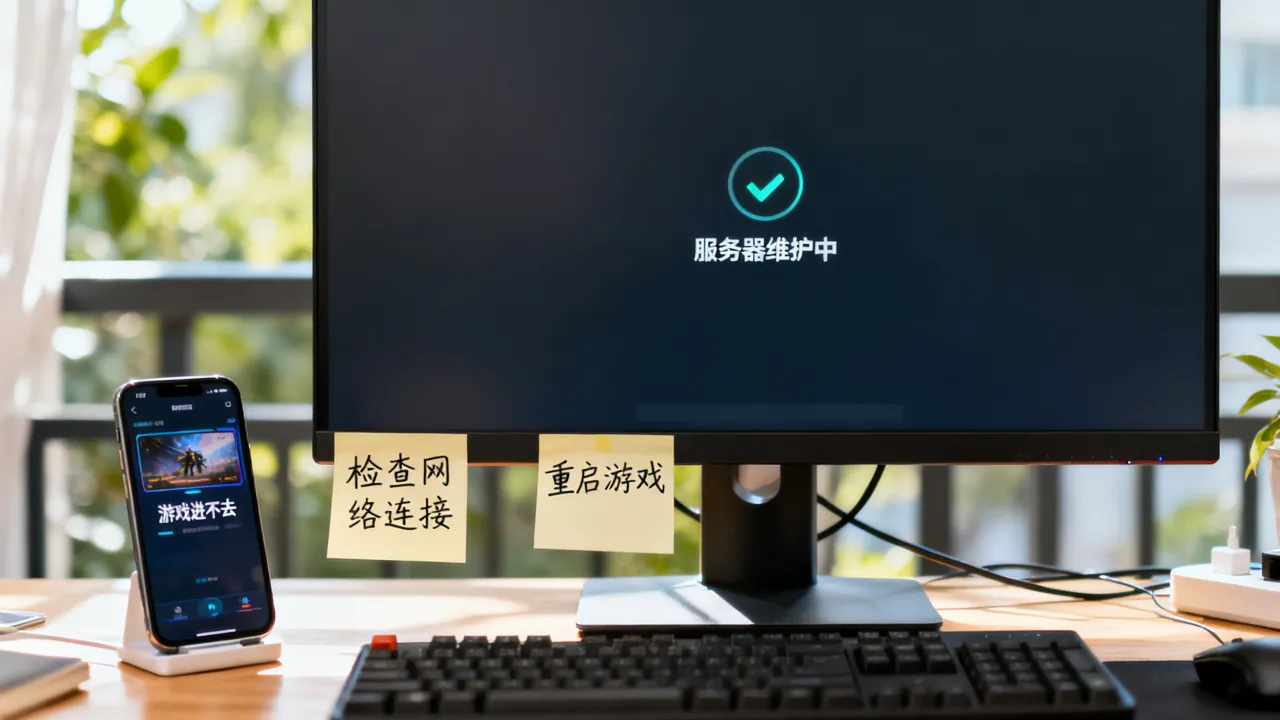 pubg端游为什么显示服务器维护中，吃鸡游戏一直进不去怎么办