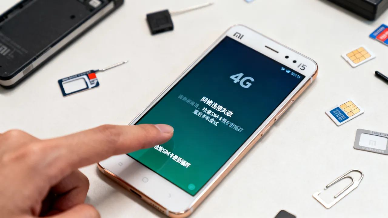 小米5为什么开不了4g网络连接服务器，无法上网咋解决