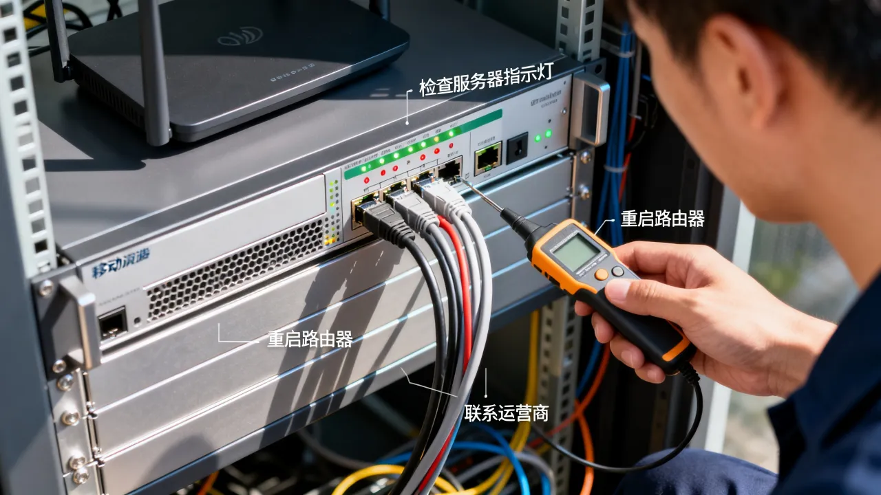 移动宽带服务器异常怎么解决，恢复方法有哪些？