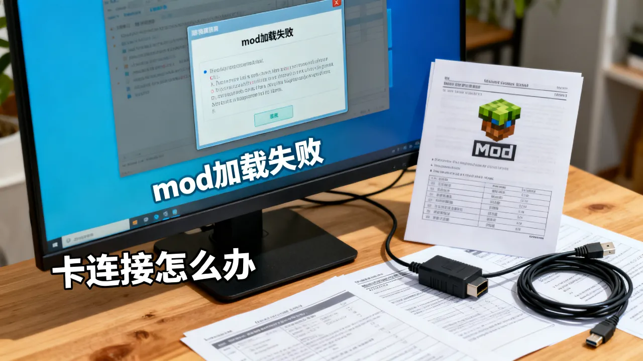 方舟mod服务器为什么进不去，mod加载失败一直卡连接怎么办