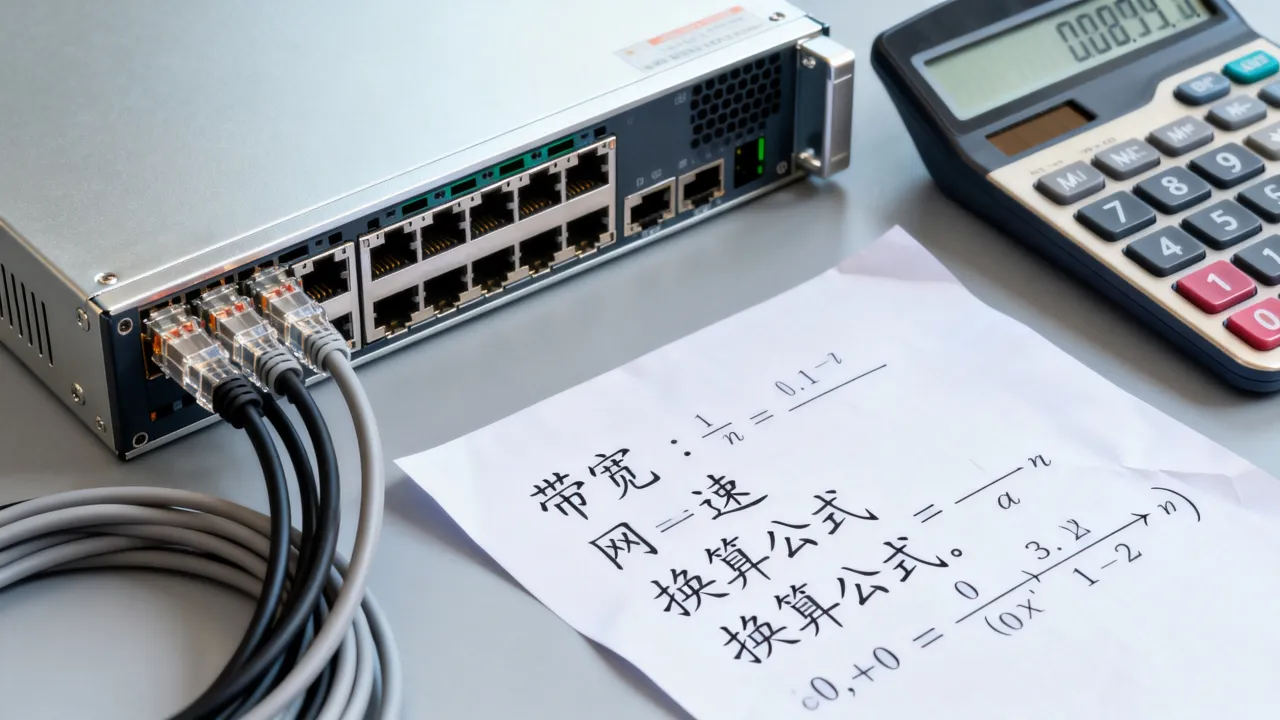 服务器带宽计算网速吗，带宽和网速怎么换算才准确？