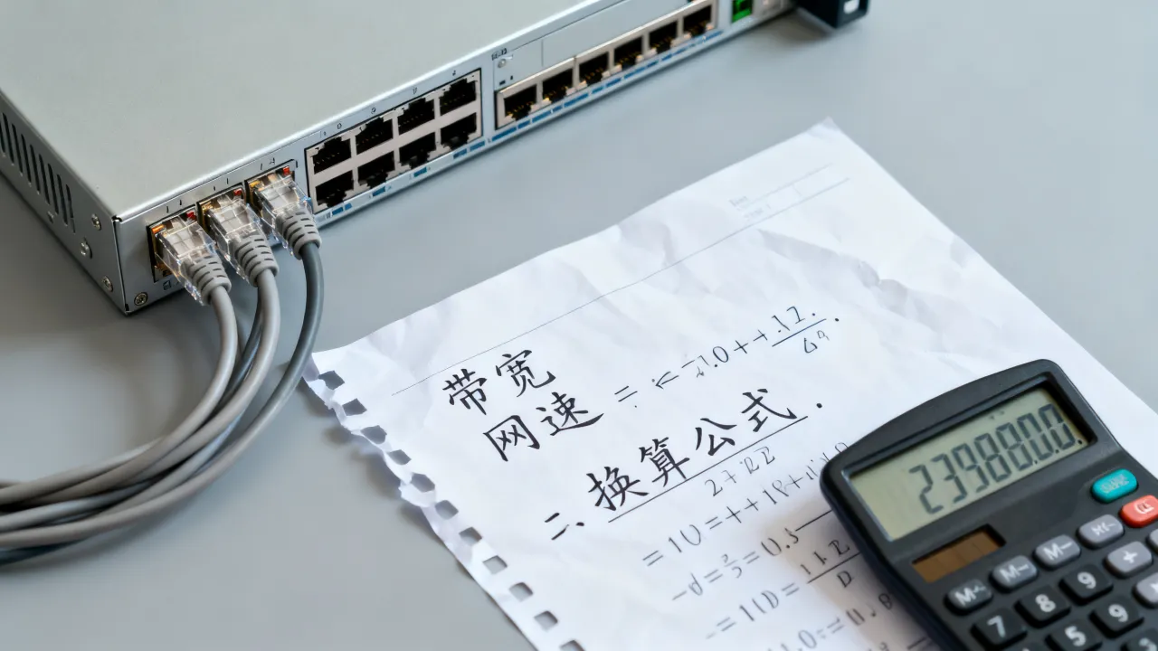 服务器带宽计算网速吗，带宽和网速怎么换算才准确？