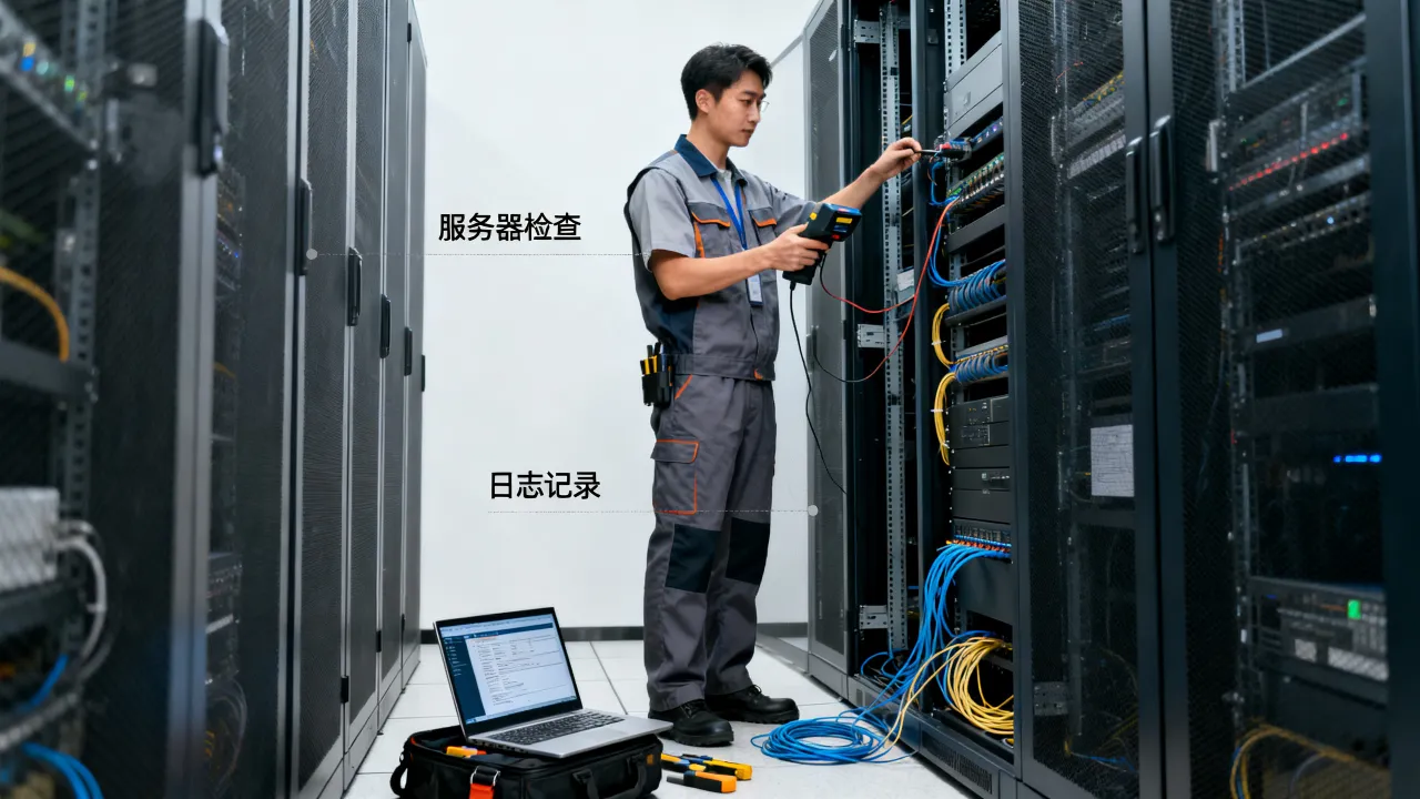 服务器运维真实图片怎么找？运维工作日常记录图哪里下载