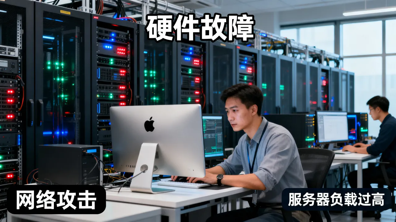苹果服务器为什么崩了，具体是什么原因造成的？