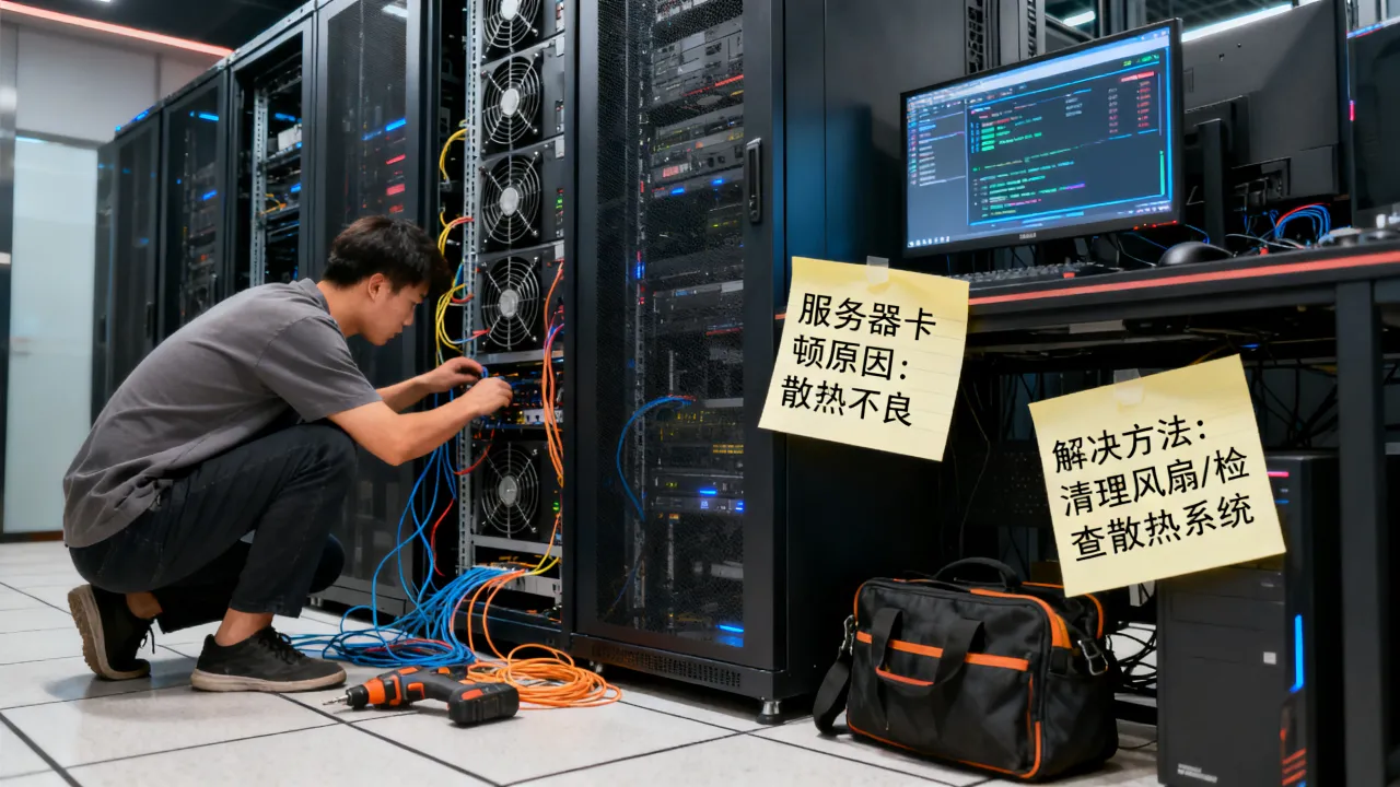 易快网维网吧服务器卡顿如何解决，网吧服务器为什么一直死机