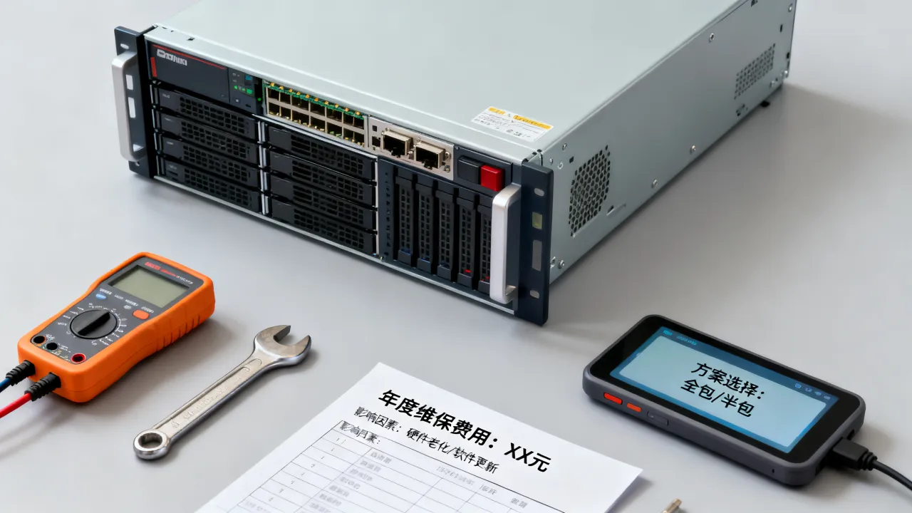 服务器维保报价多少钱？一年费用明细与影响因素，服务器维保报价方案怎么选？