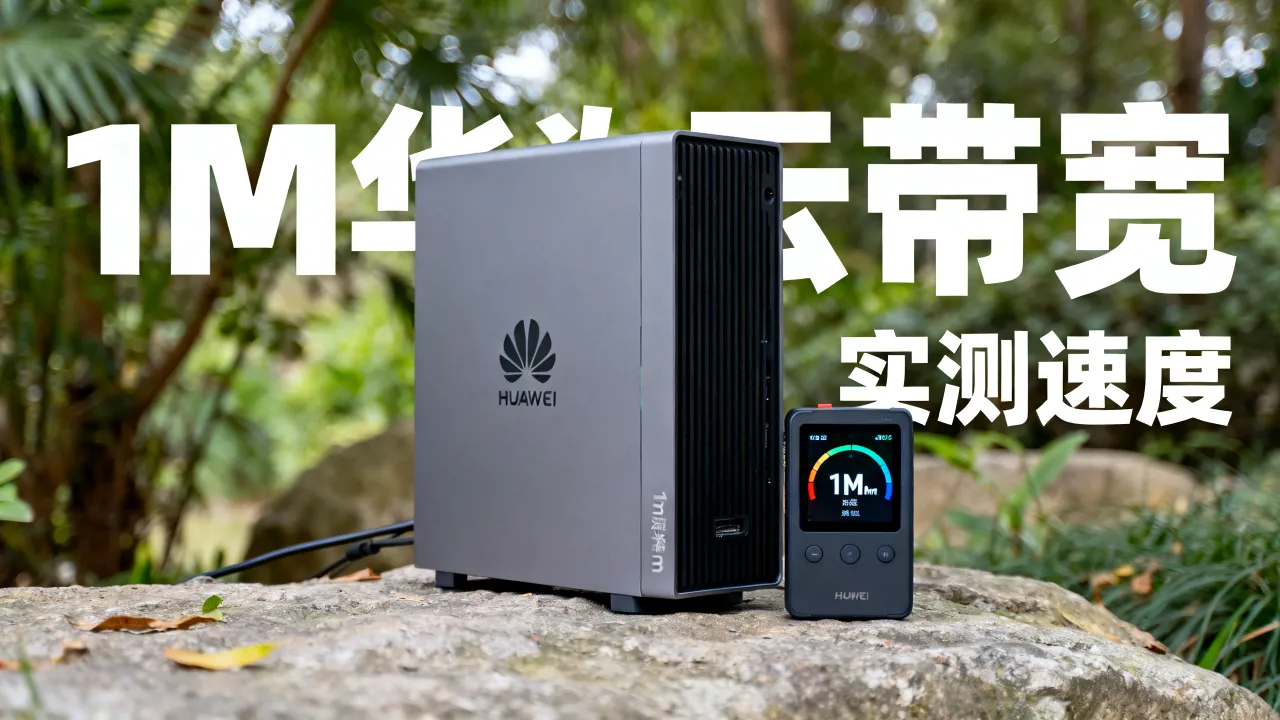 华为云1m服务器网速究竟能跑多快，看完实测结果你还会觉得带宽太小吗，带宽不足？