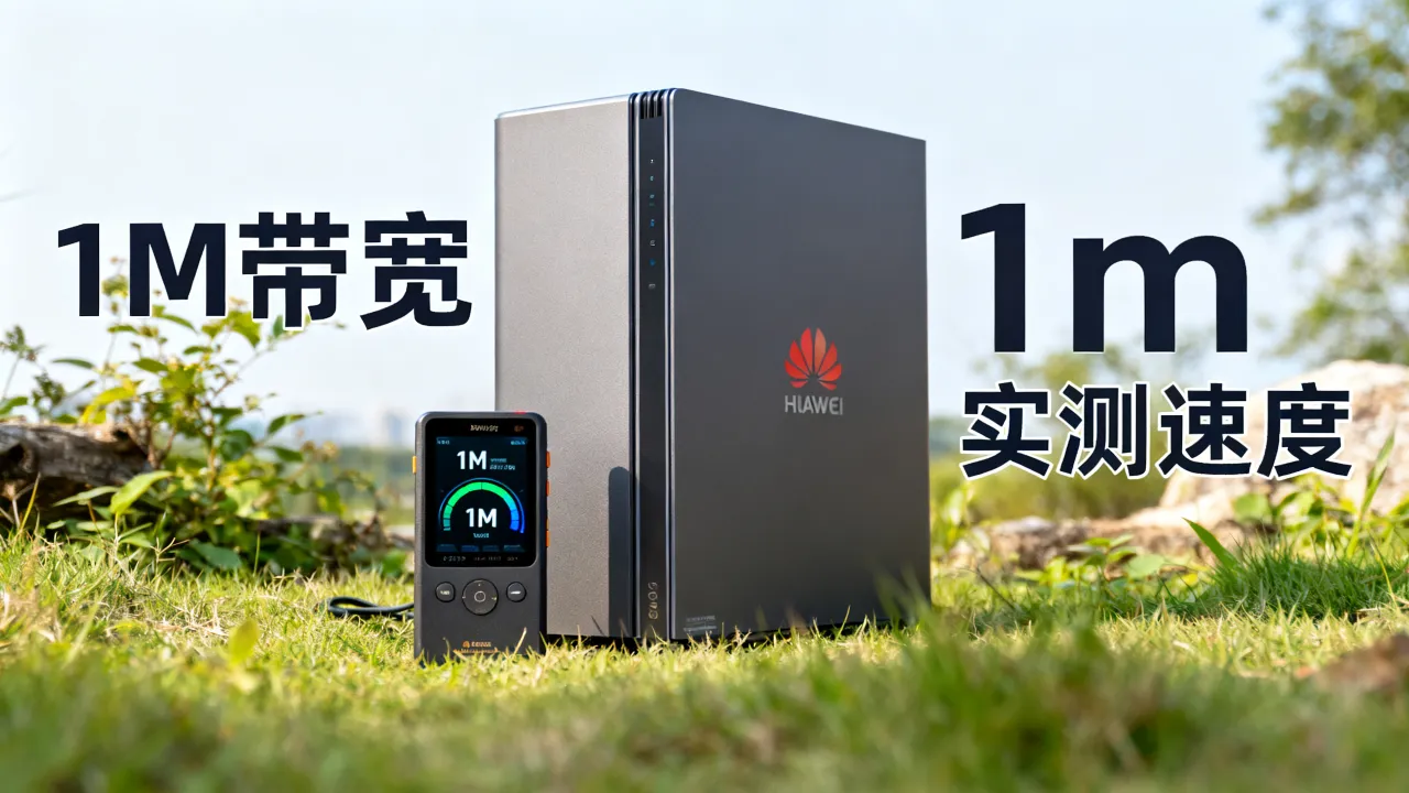 华为云1m服务器网速究竟能跑多快，看完实测结果你还会觉得带宽太小吗，带宽不足？