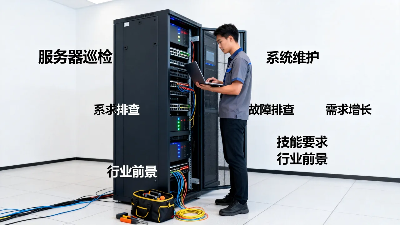 服务器运维工工作内容有哪些？服务器运维工好就业吗，前景怎么样