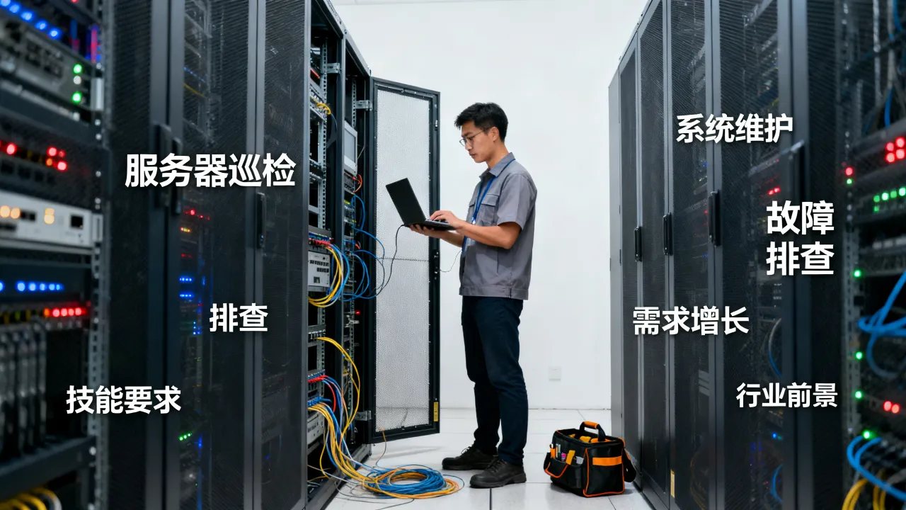 服务器运维工工作内容有哪些？服务器运维工好就业吗，前景怎么样