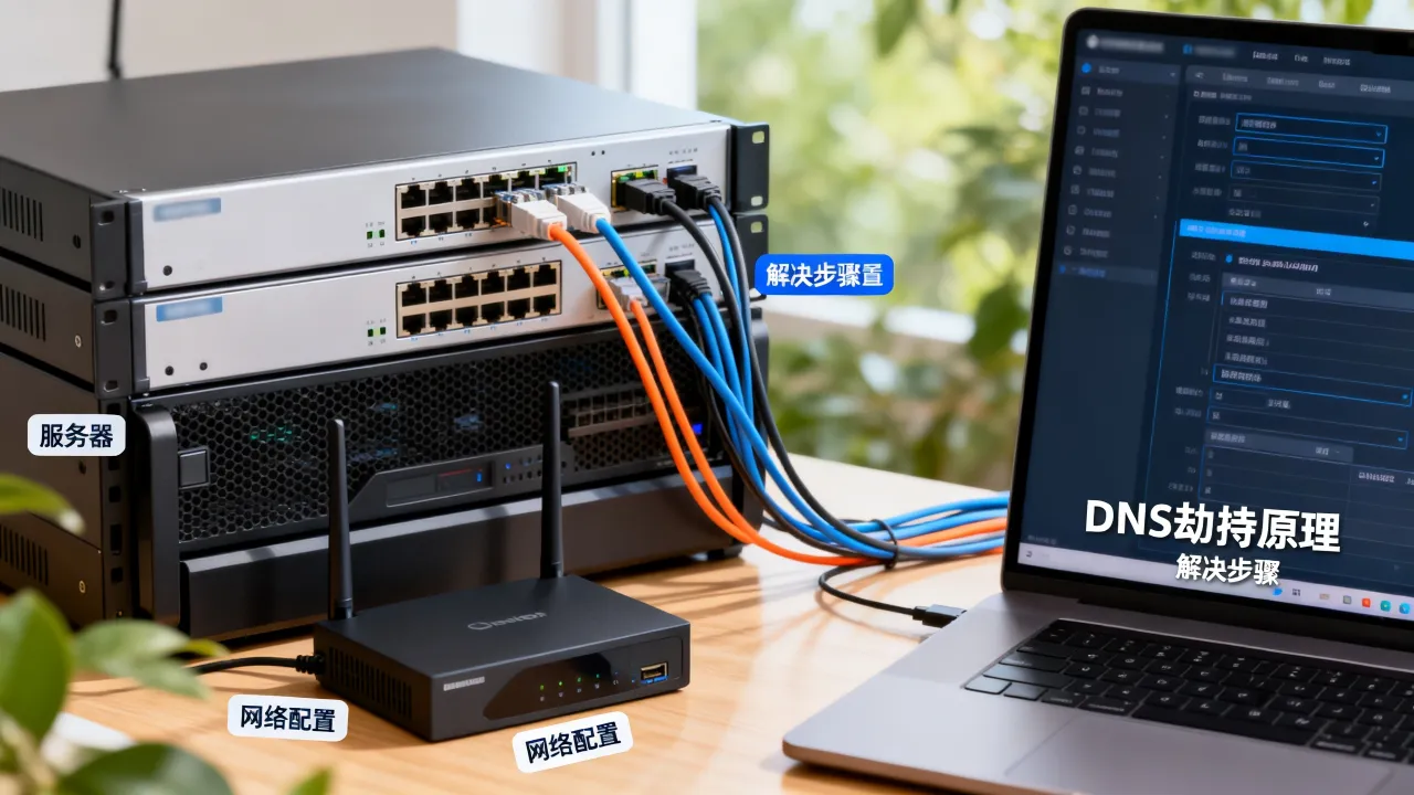 服务器为什么会被dns劫持，dns劫持怎么解决