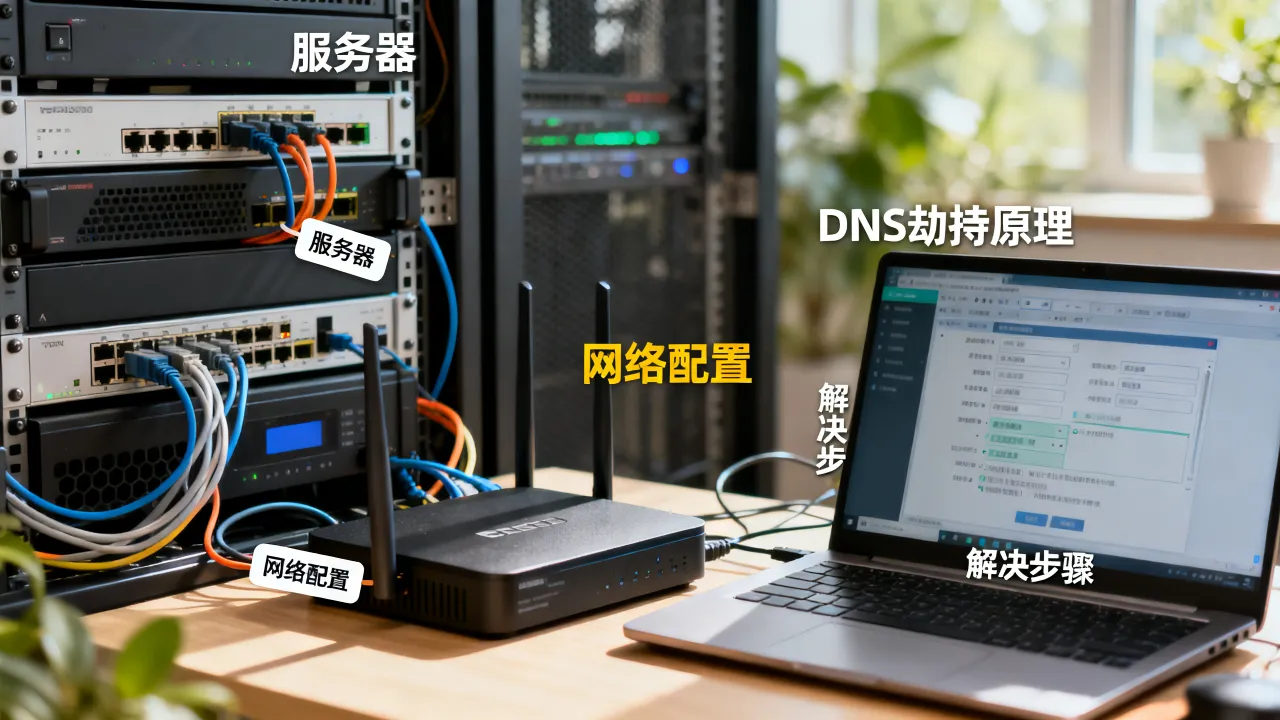 服务器为什么会被dns劫持，dns劫持怎么解决