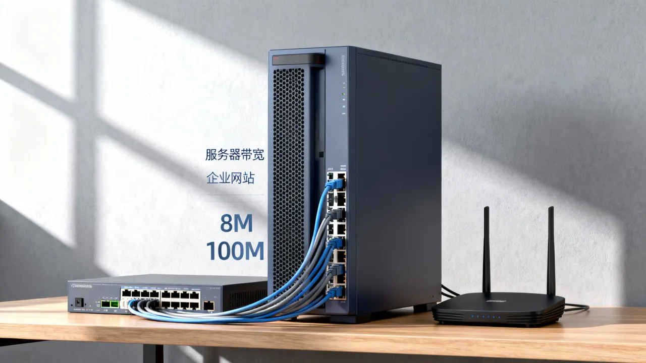 网站服务器宽带怎么选，企业网站服务器带宽多少M合适？