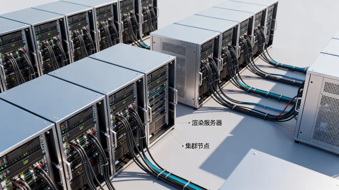 三维地图渲染服务器哪家性能好，如何部署渲染集群？