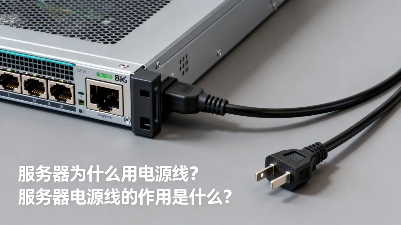 服务器为什么用电源线？，服务器电源线的作用是什么？