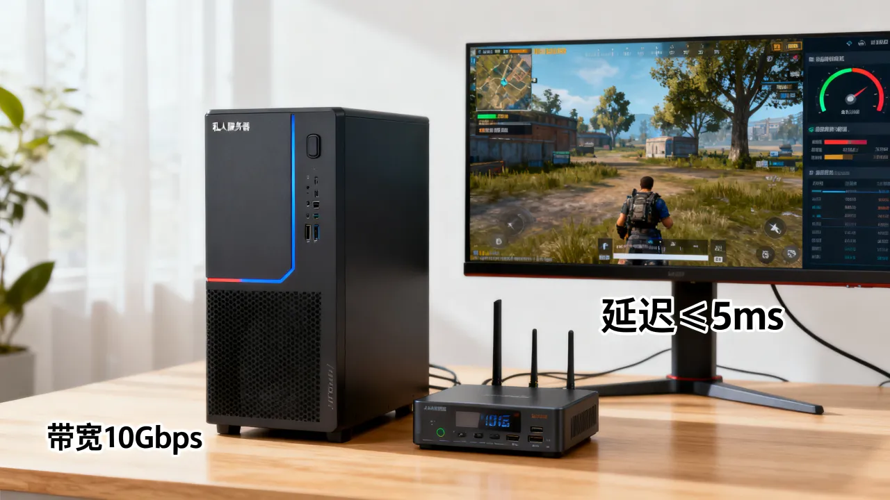 私人服务器网速有多快，游戏延迟能低于多少ms？