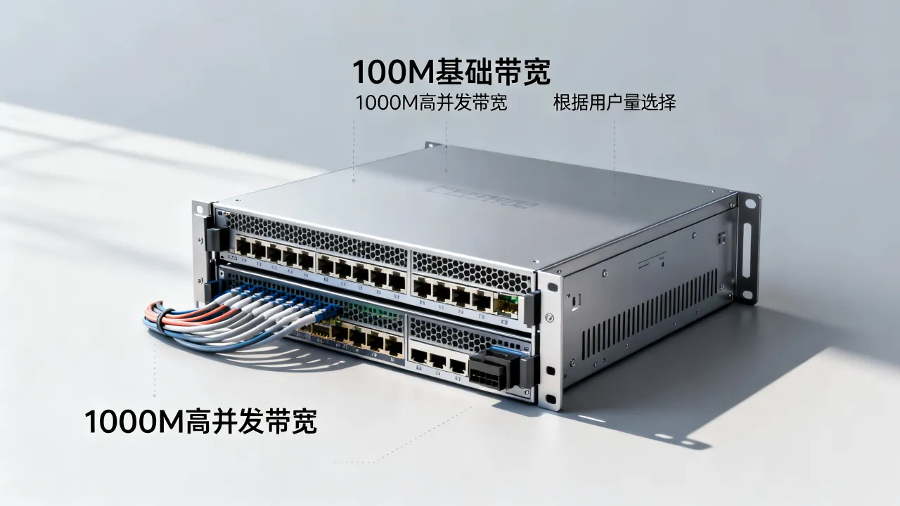 传奇服务器宽带一般多少兆够用，租用服务器带宽怎么选合适？