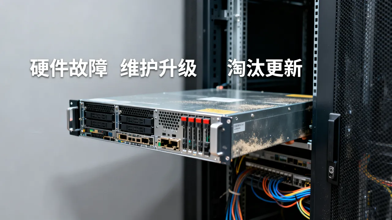机房服务器为什么下架，服务器下架常见原因有哪些？