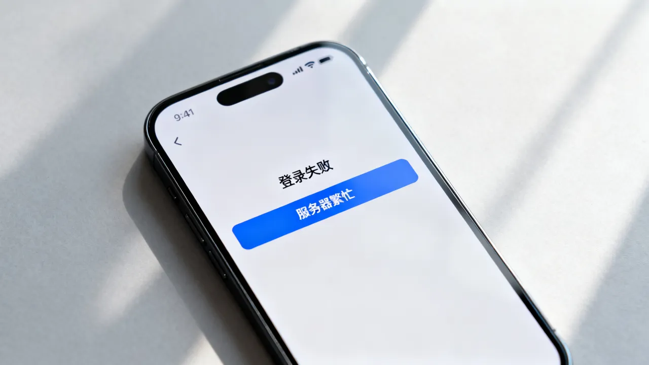 为什么qq服务器繁忙，一直显示登录失败怎么办？