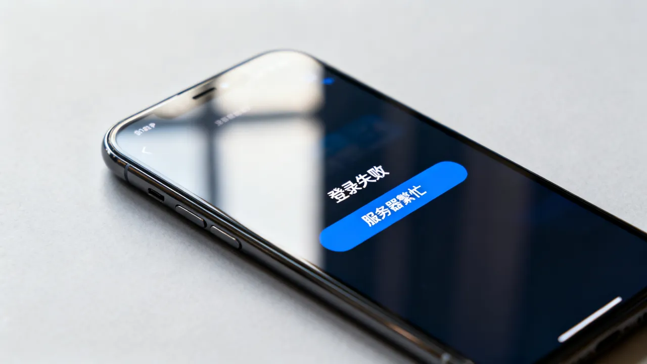 为什么qq服务器繁忙，一直显示登录失败怎么办？