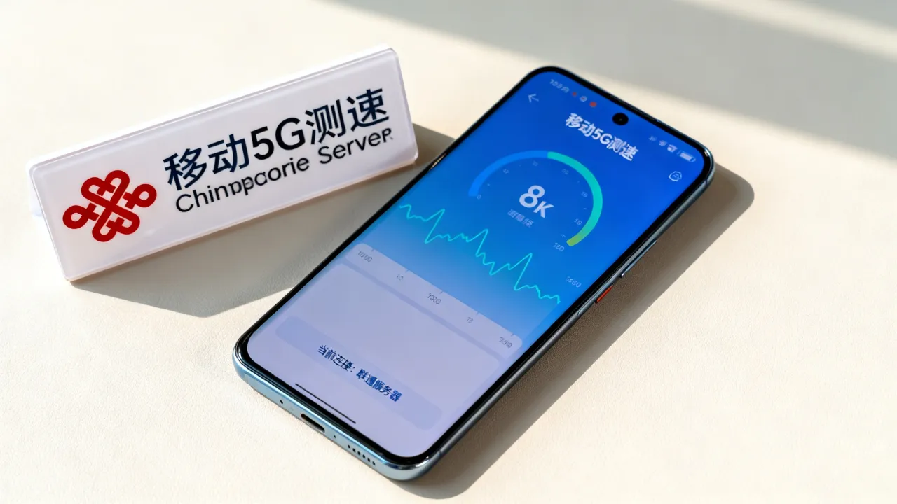 移动5g测速为什么跳联通服务器，怎么回事？