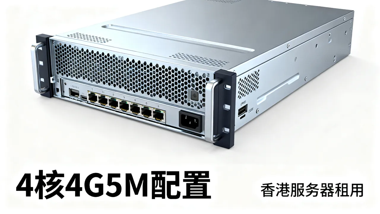 香港服务器4核4G5M够用吗，香港服务器租用多少钱一年？