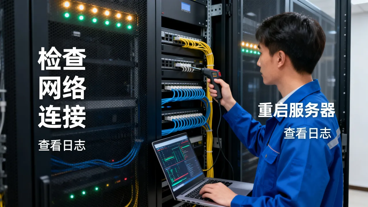 局域网服务器运维怎么做，局域网服务器运维常见故障怎么解决？