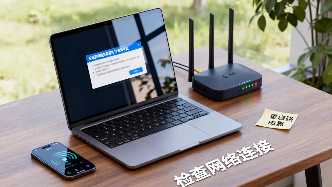 长城宽带服务器登陆不了TP账号怎么回事，怎么解决？