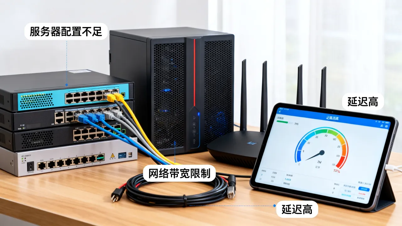 买的服务器网速慢怎么办，服务器网速慢是什么原因