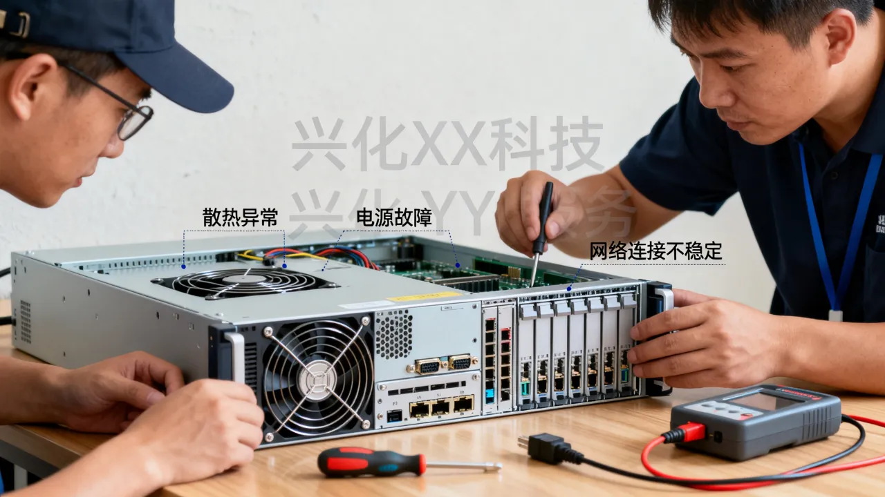 刀片式服务器维保常见故障有哪些，兴化刀片式服务器维保公司哪家好呢