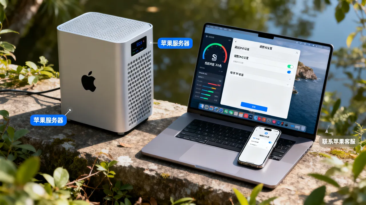 苹果服务器网速多少兆，苹果服务器网速慢怎么解决