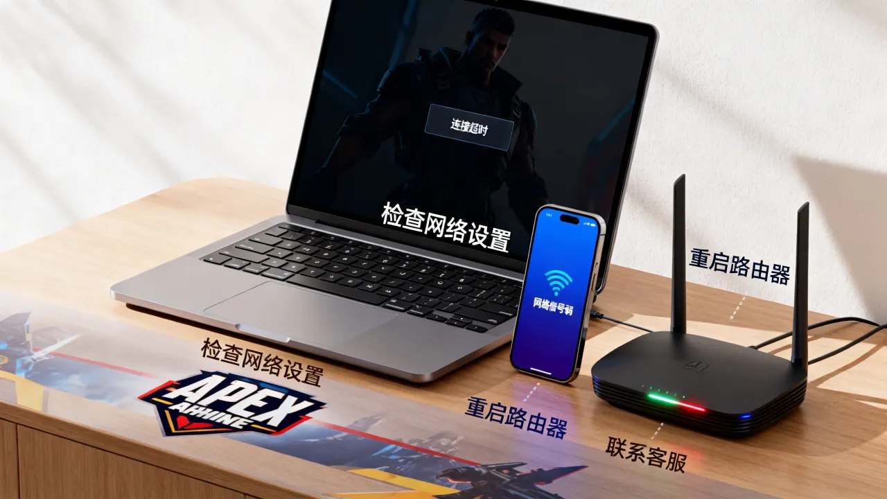 为什么apex英雄进不去服务器，一直连接超时怎么办？