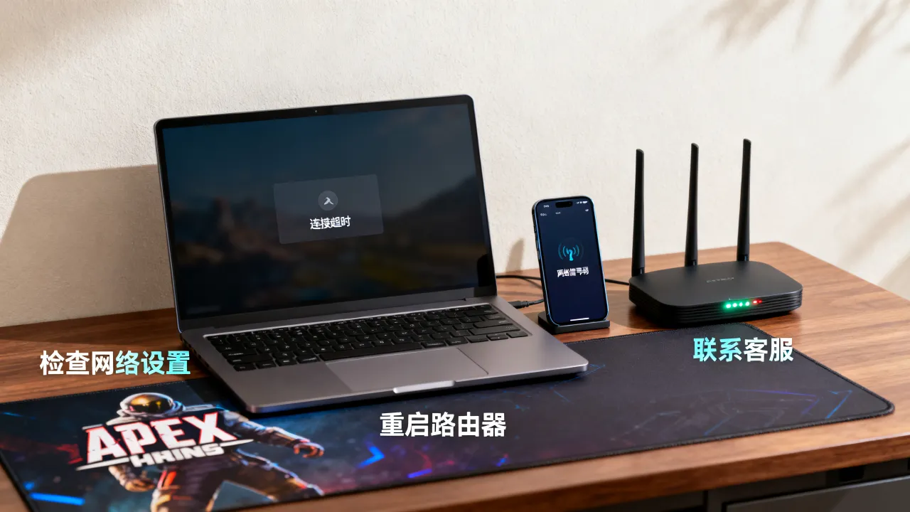 为什么apex英雄进不去服务器，一直连接超时怎么办？