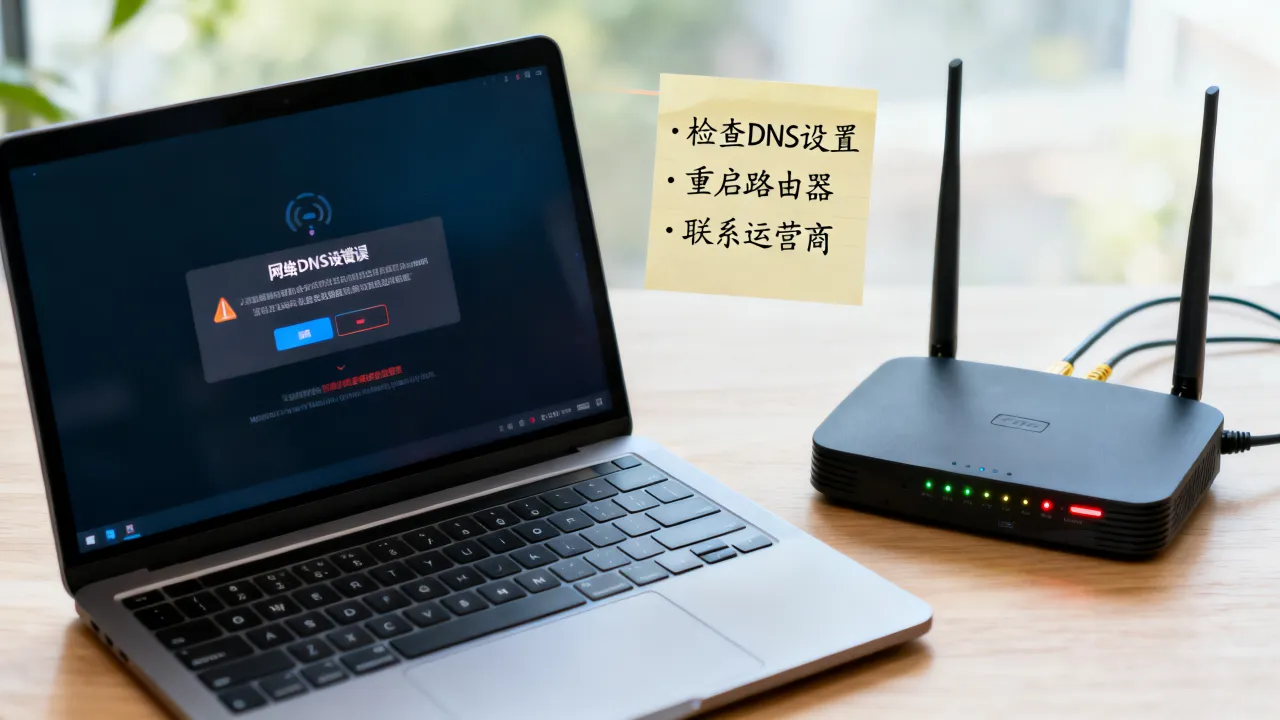 宽带DNS服务器未响应怎么办，DNS服务器未响应是什么原因？