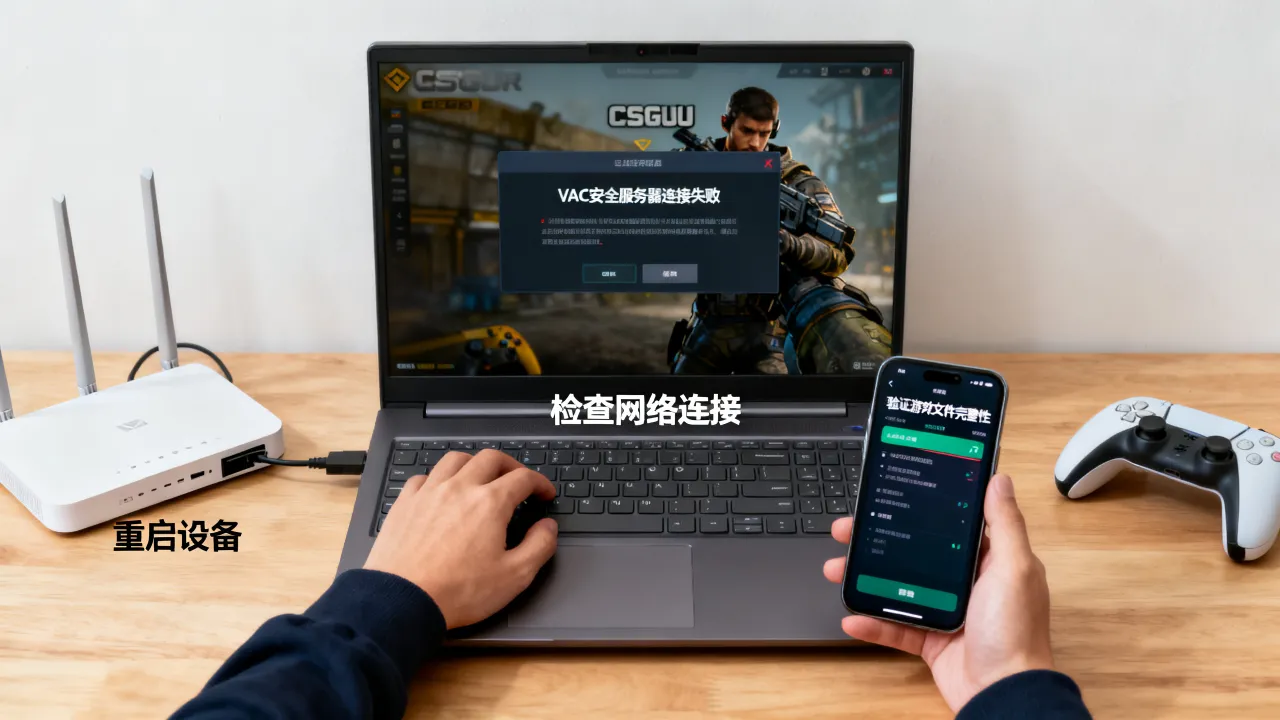 CSGO无法加入VAC安全服务器为什么，连不上VAC怎么办？