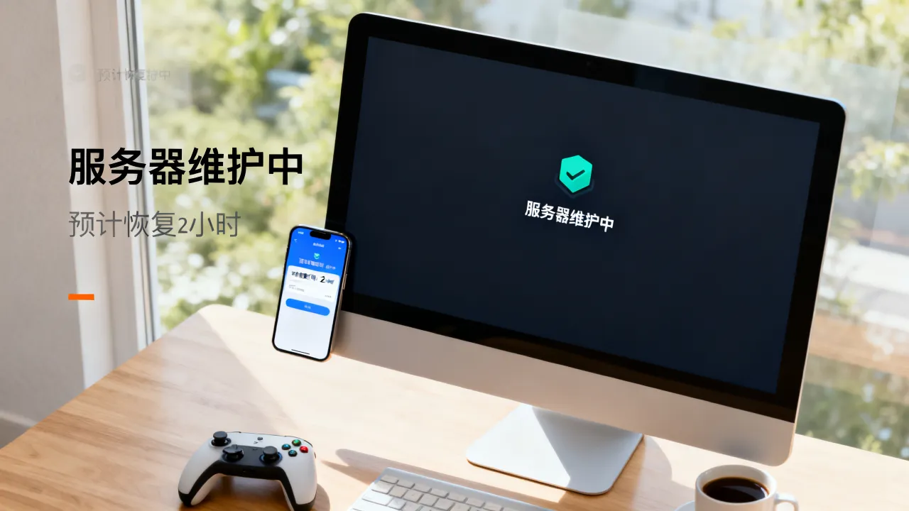 steampubg为什么显示服务器维护，多久能正常登录？