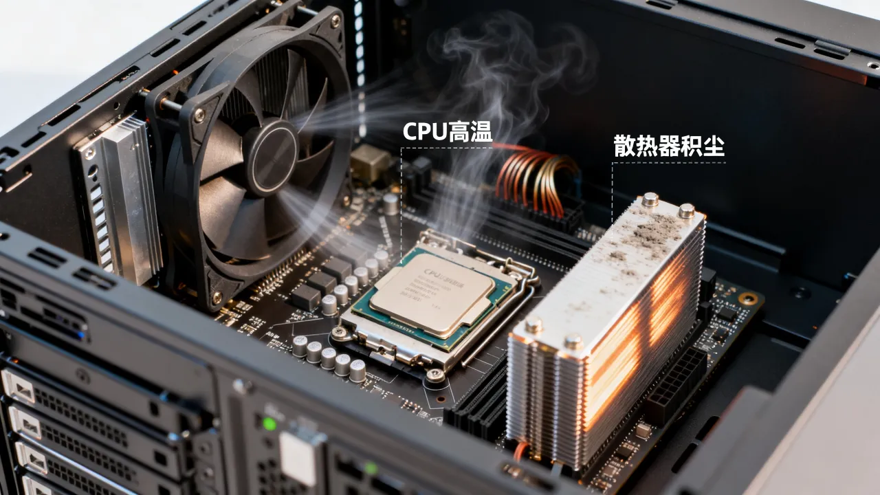 服务器温度为什么会高，服务器温度过高怎么办？