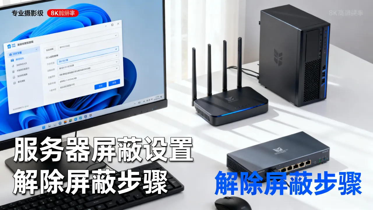 宽带服务器屏蔽网站怎么办？如何解除宽带服务器屏蔽网站？