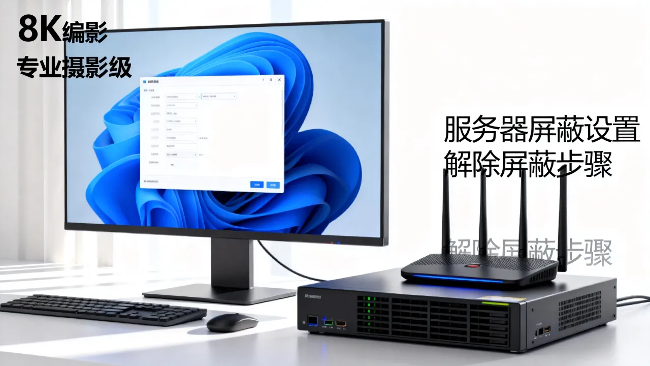 宽带服务器屏蔽网站怎么办？如何解除宽带服务器屏蔽网站？