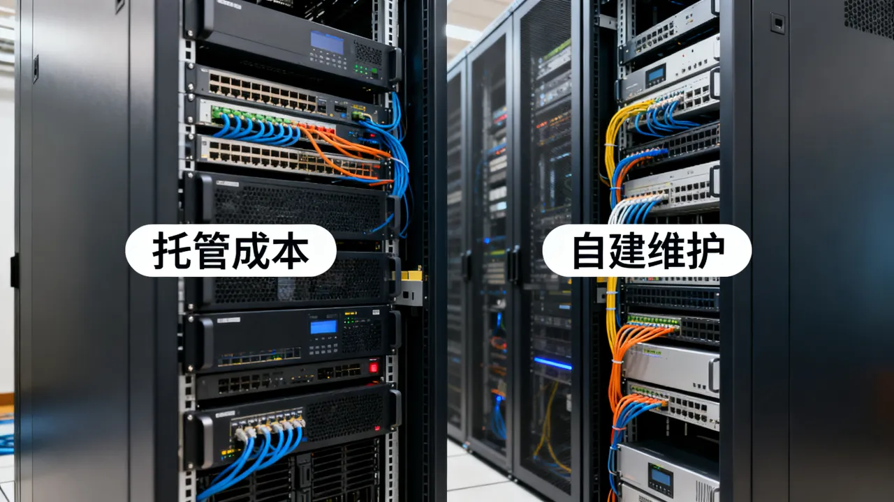 机房运维服务器怎么选？，机房托管和自建哪个好