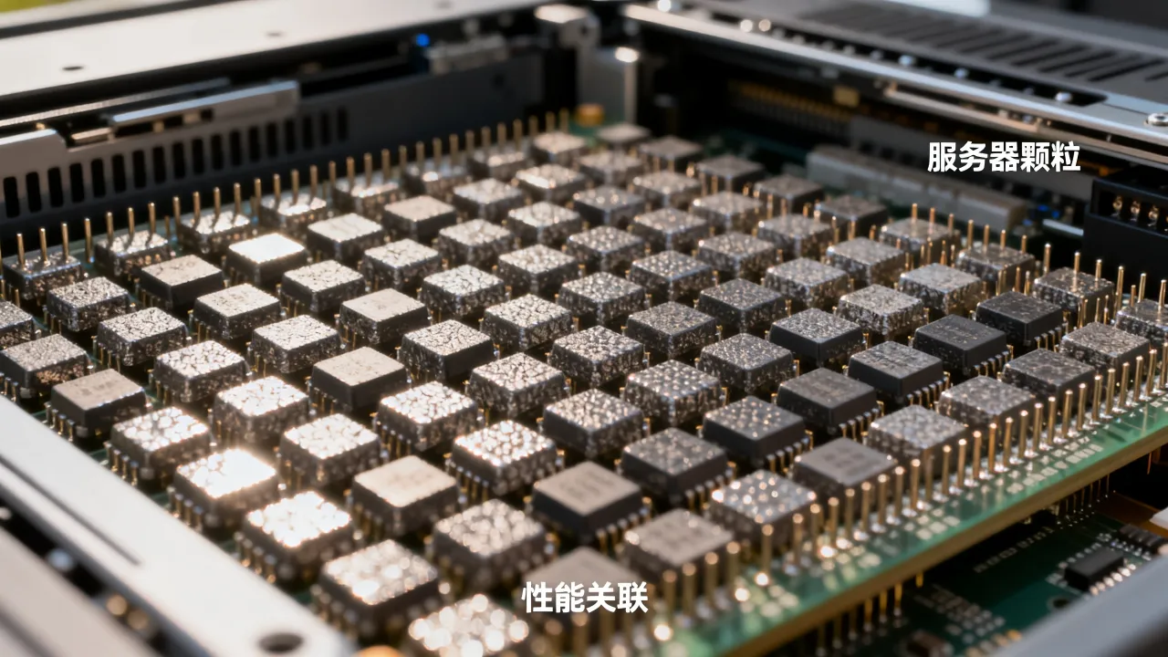 服务器为什么很多颗粒？服务器颗粒越多性能越好吗