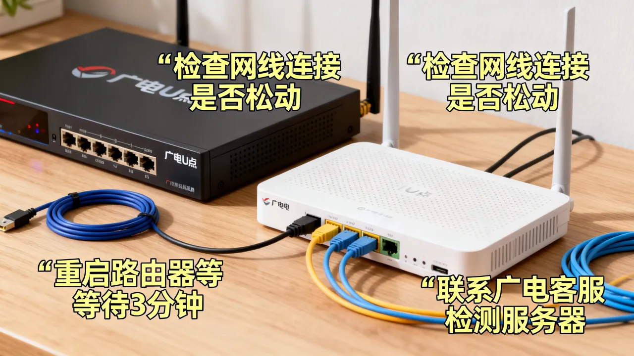 广电u点服务器网速慢怎么办，广电u点网络电视卡顿如何解决