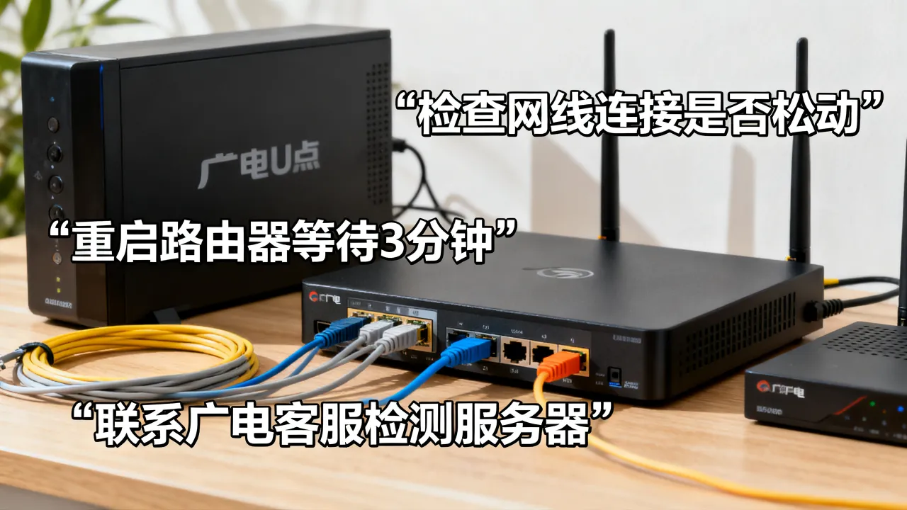 广电u点服务器网速慢怎么办，广电u点网络电视卡顿如何解决