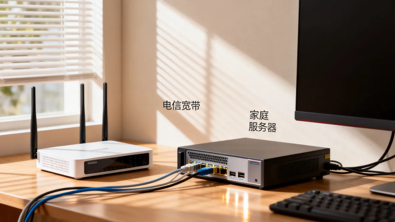 电信宽带能搭建服务器吗？家庭宽带建站可行？