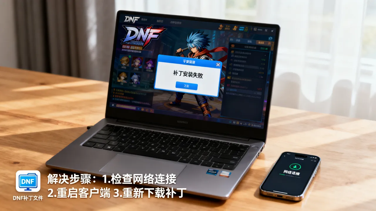 DNF补丁为什么服务器错误，补丁安装失败怎么解决