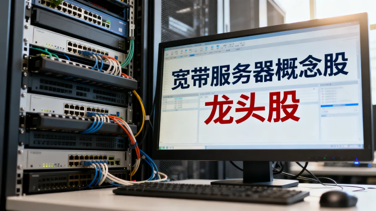 宽带服务器概念股有哪些，宽带服务器概念股龙头股是谁？