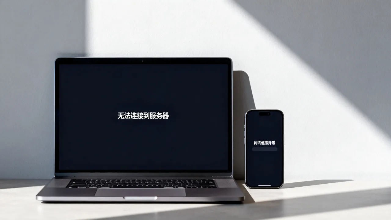 为什么b站是未能找到服务器，是什么原因导致的