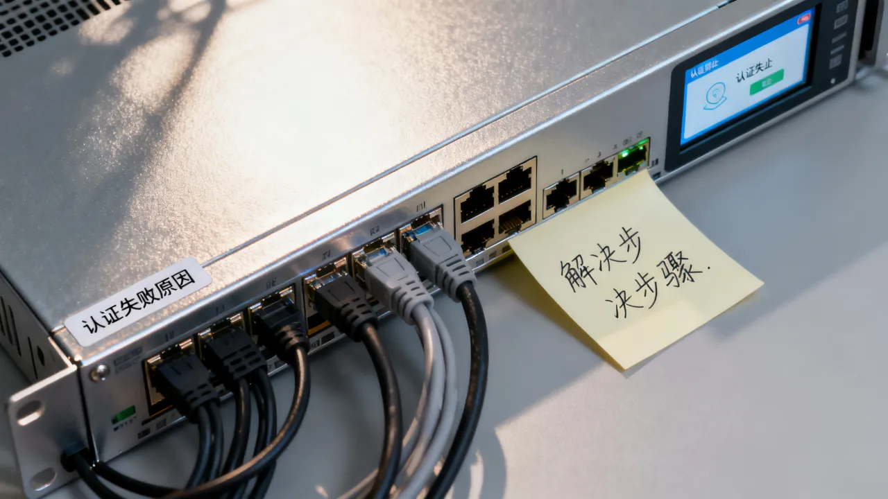为什么服务器认证失败，服务器认证失败怎么解决？
