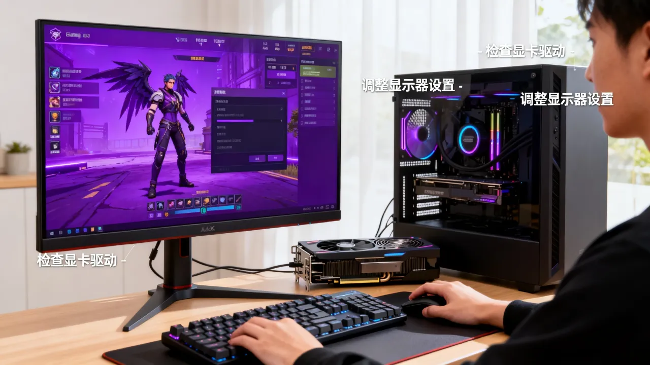 gmod进服务器为什么是紫色，游戏界面变紫怎么解决