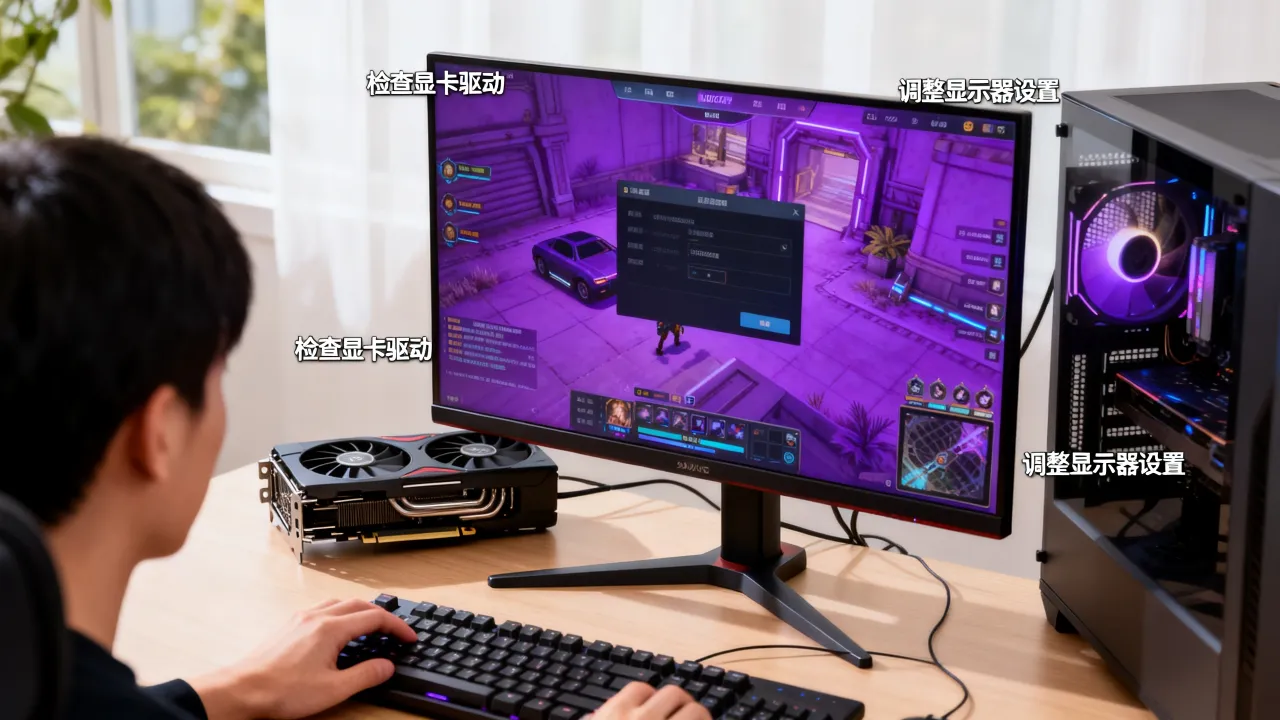 gmod进服务器为什么是紫色，游戏界面变紫怎么解决